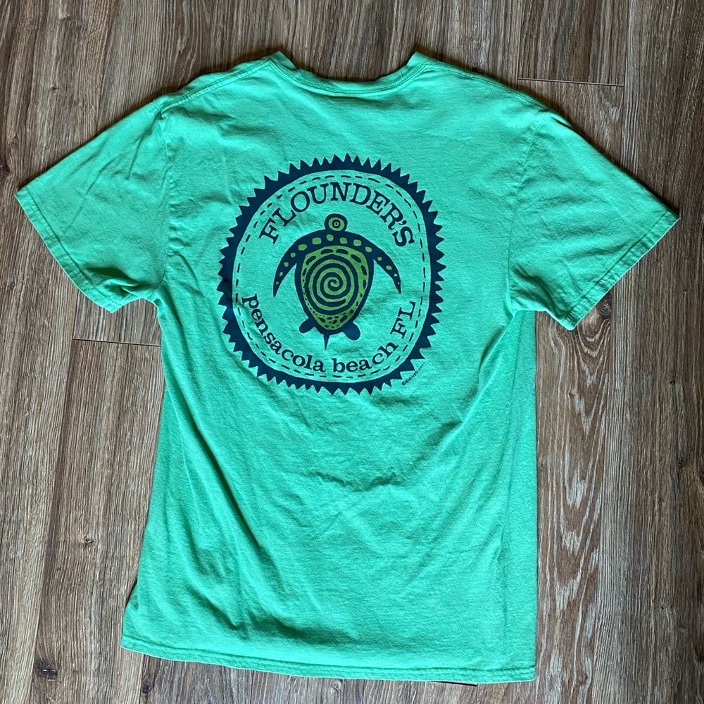 FLOUNDERS Turtle T-Shirt - Picture 4 of 5